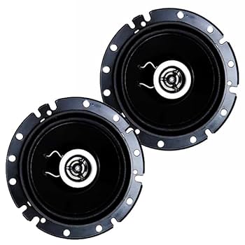 Amazon.co.jp: BLACKスピーカー2WAY 16CM純正と交換するだけで